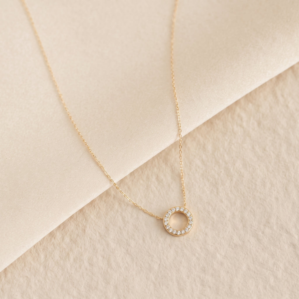 CIRCLE NECKLACE GOLD