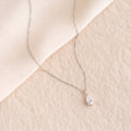 DIAMOUND NECKLACE-SILVER