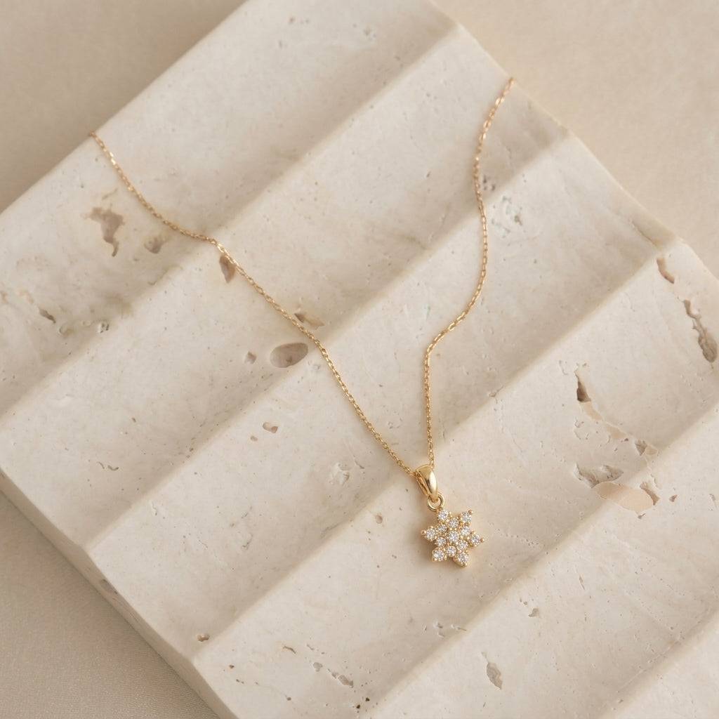 flower necklace