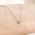 heart necklace silver