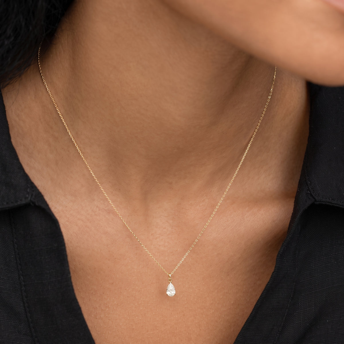 DIAMOUND NECKLACE-GOLD