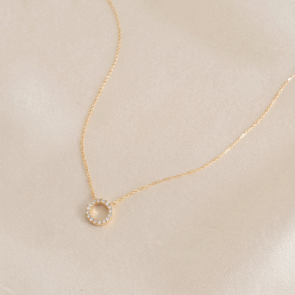 CIRCLE NECKLACE GOLD