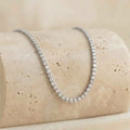 TENNIS NECKLAVCE SILVER